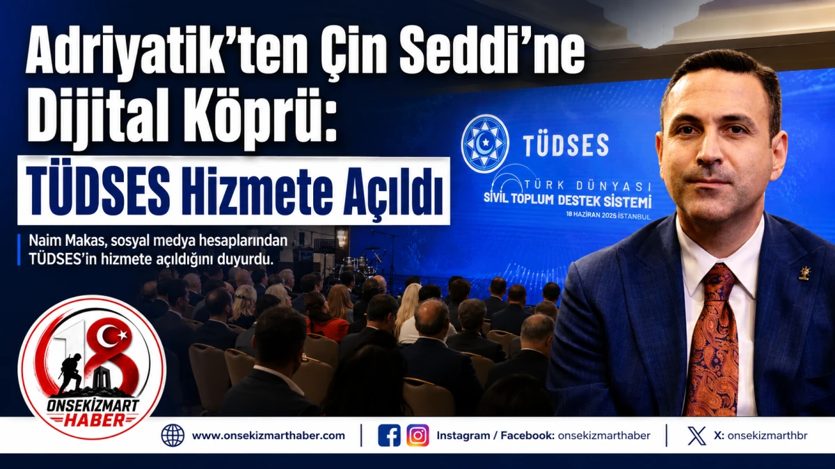 Adriyatik&rsquo;ten &Ccedil;in Seddi&rsquo;ne Dijital K&ouml;pr&uuml;: T&Uuml;DSES Hizmete A&ccedil;ıldı