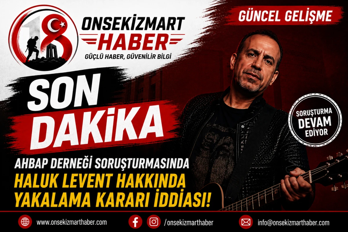 Ahbap Derneği Soruşturmasında Haluk Levent Hakkında Yakalama Kararı İddiası