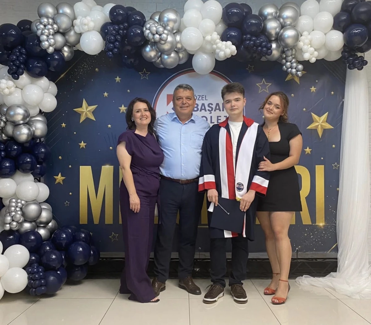 Aksu Ailesinin Mezuniyet Gururu: Poyraz Liseden Mezun Oldu