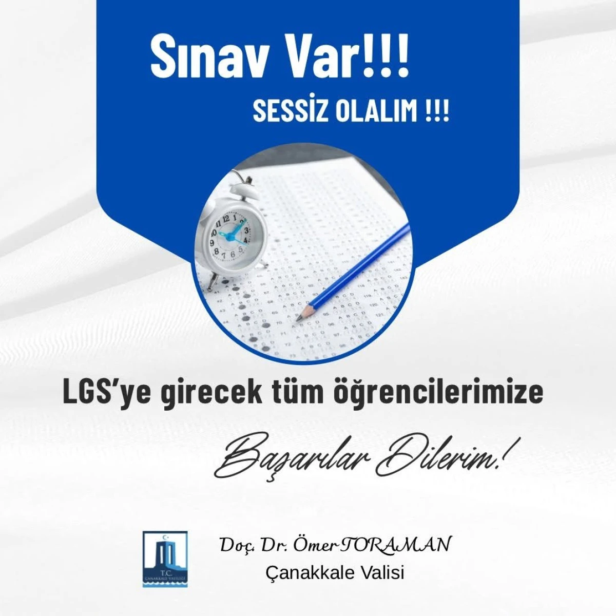 &Ccedil;anakkale&rsquo;de LGS Hazırlıkları Tamamlandı !!!