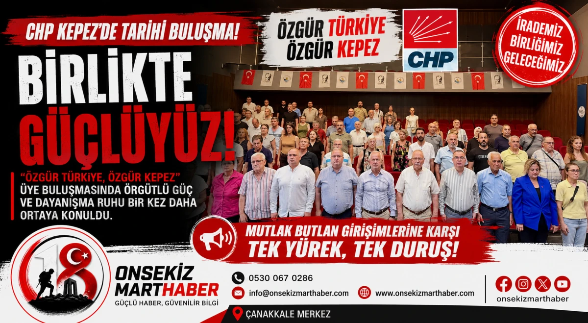 CHP Kepez&rsquo;de &ldquo;&Ouml;zg&uuml;r T&uuml;rkiye, &Ouml;zg&uuml;r Kepez&rdquo; Buluşması: Birlik ve Dayanışma Mesajı