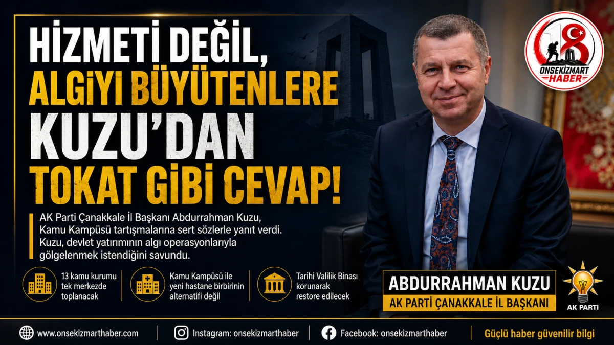 Hizmeti Değil, Algıyı B&uuml;y&uuml;tenlere Kuzu&rsquo;dan Tokat Gibi Cevap!