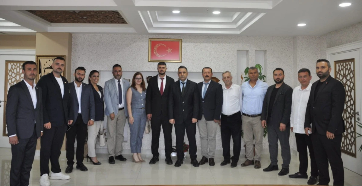 MHP Heyetinden İl &Ouml;zel İdaresi&rsquo;ne Ziyaret