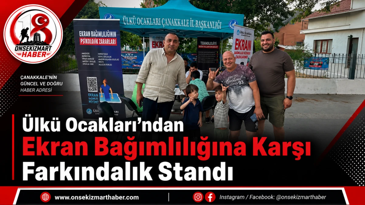 &Uuml;lk&uuml; Ocakları&rsquo;ndan Ekran Bağımlılığına Karşı Farkındalık Hamlesi